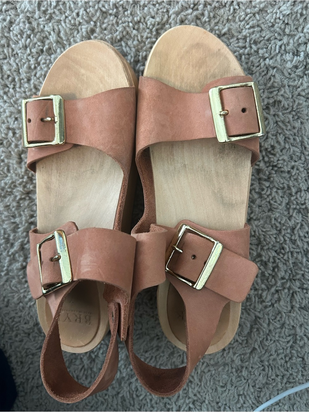 Bryr Platform Sandal - tan